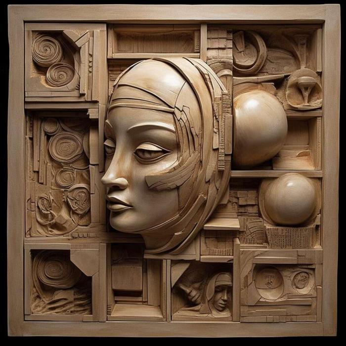 نموذج ثلاثي الأبعاد لآلة CNC 3D Art 